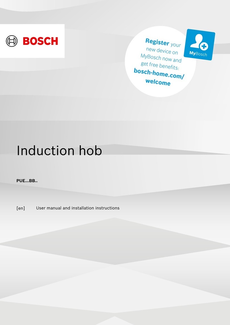 Bosch PUE611BB5E User manual