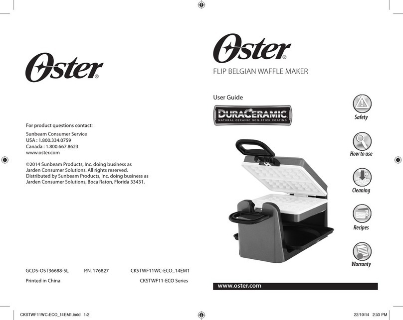 Oster CKSTWF11-ECO Series User manual