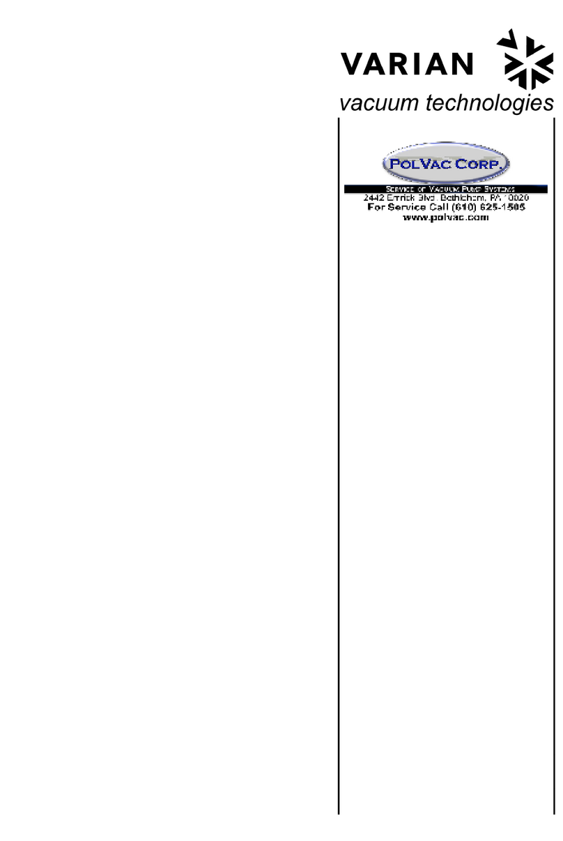 Varian 969-9057 User manual