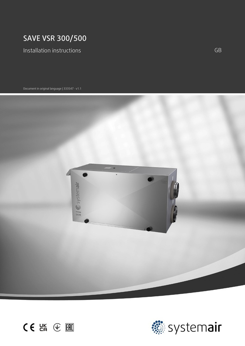 System air SAVE VSR 300 User manual System air SAVE VSR 300 User manual