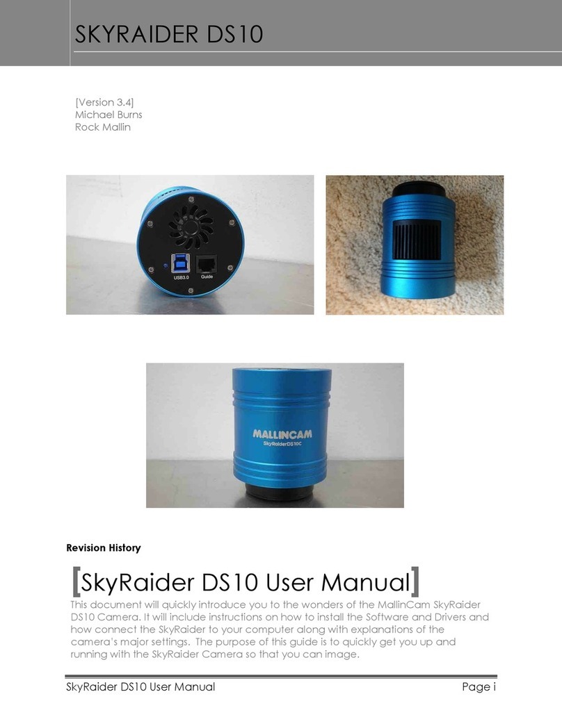 MallinCam SkyRaider DS10 user manual
