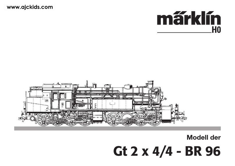 marklin Gt 2 x 4/4 BR 96 User manual marklin Gt 2 x 4/4 BR 96 User manual