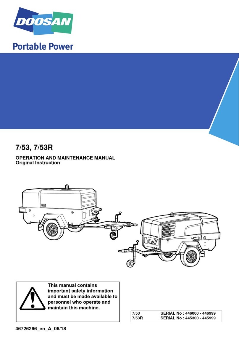 Doosan 7/53R Operation and maintenance manual