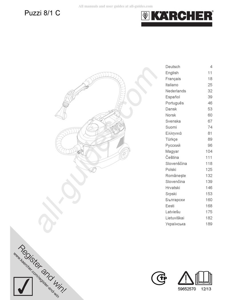Kärcher Puzzi 8/1 C Original instructions