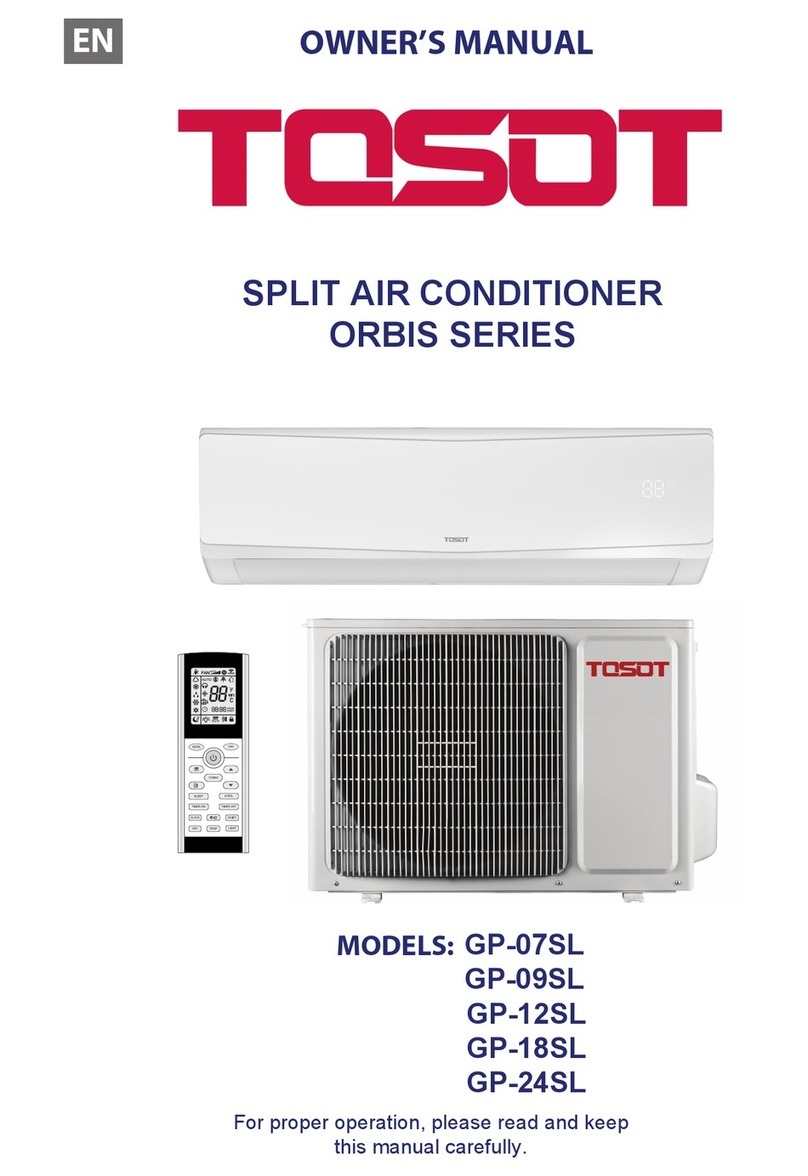 Tosot ORBIS Series User manual