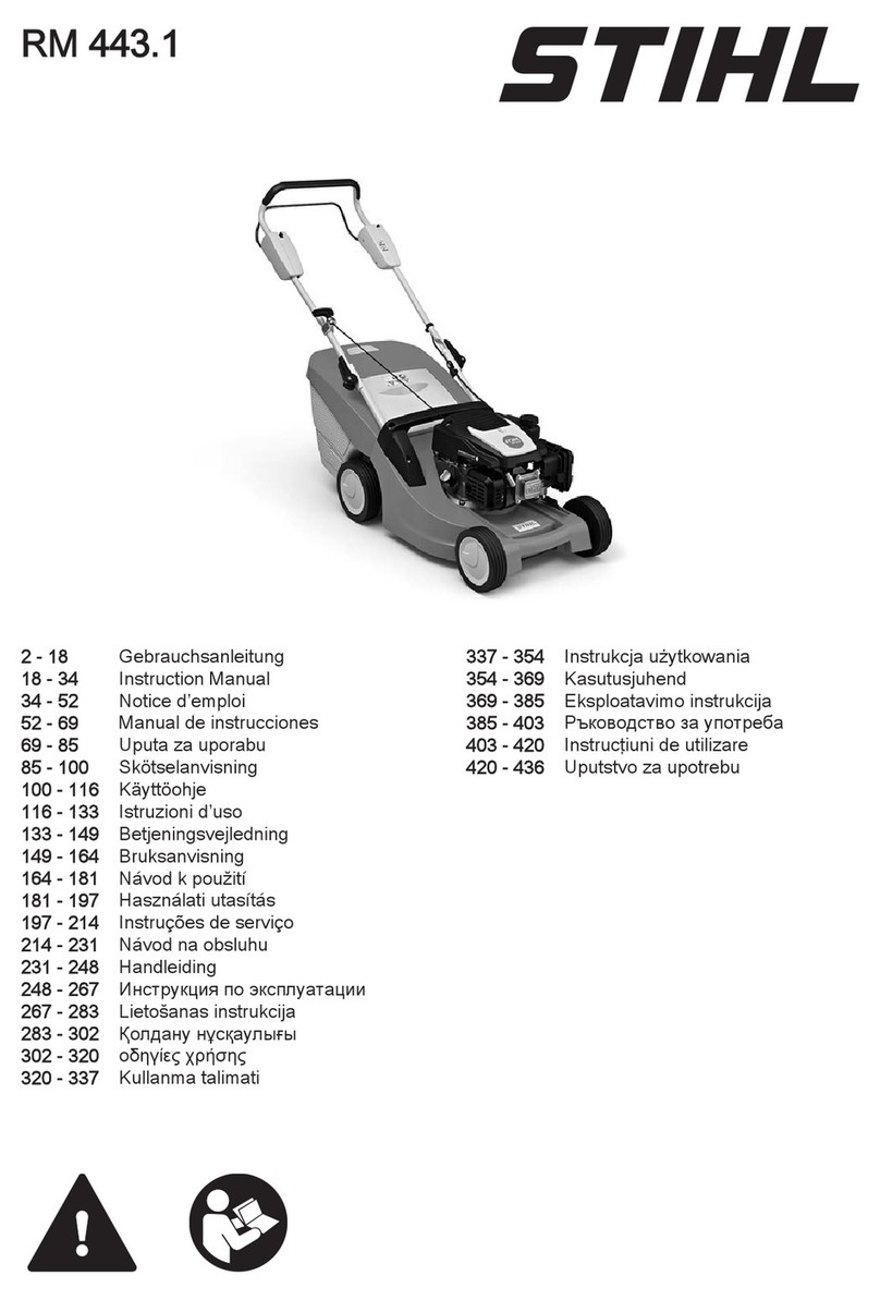 Stihl RM 443.1 User manual