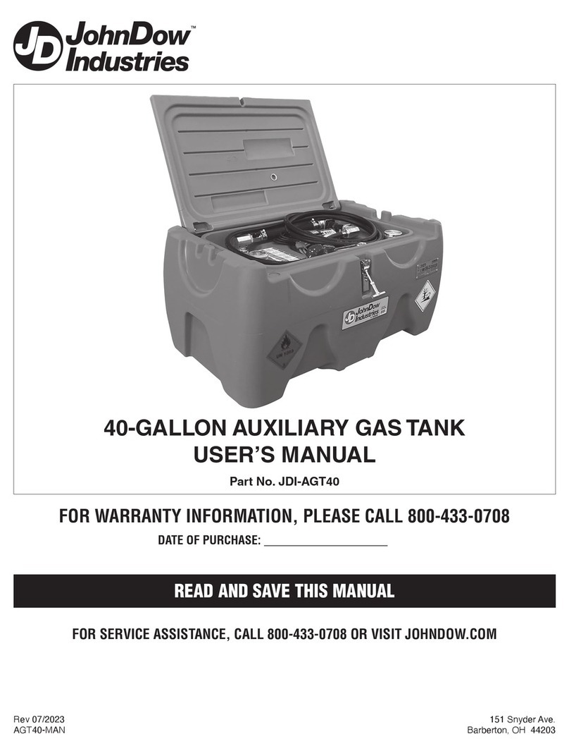 JohnDow Industries JDI-AGT40 User manual