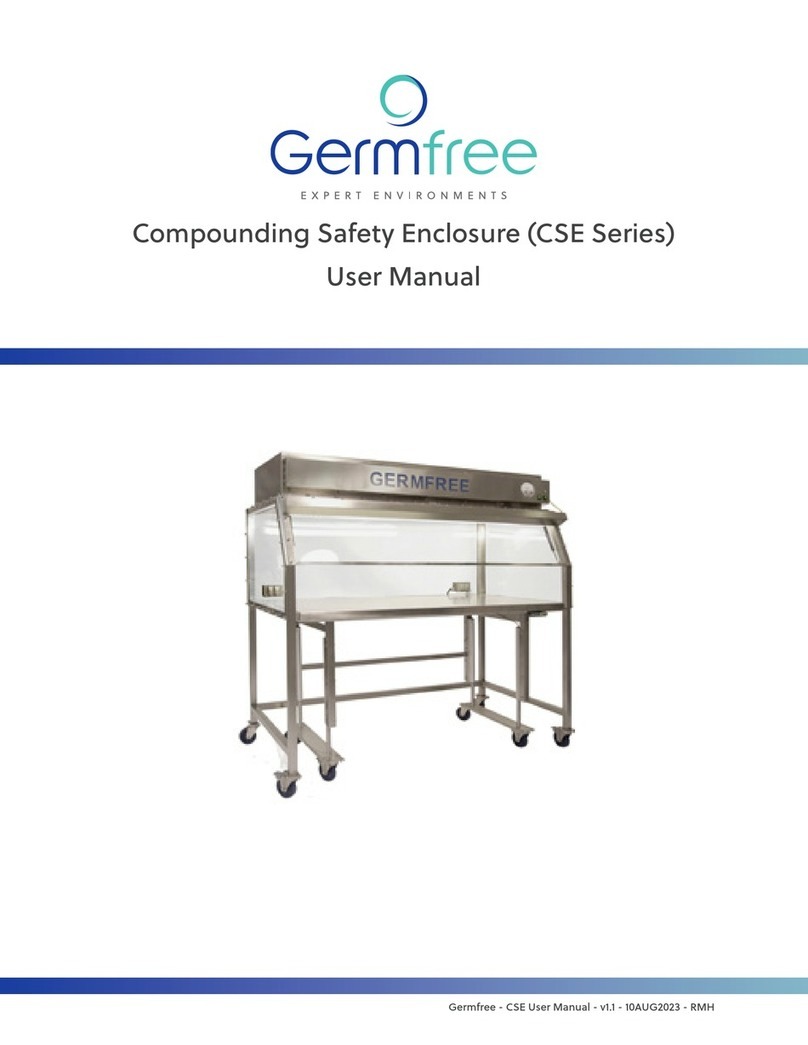 Germfree CSE Series User manual