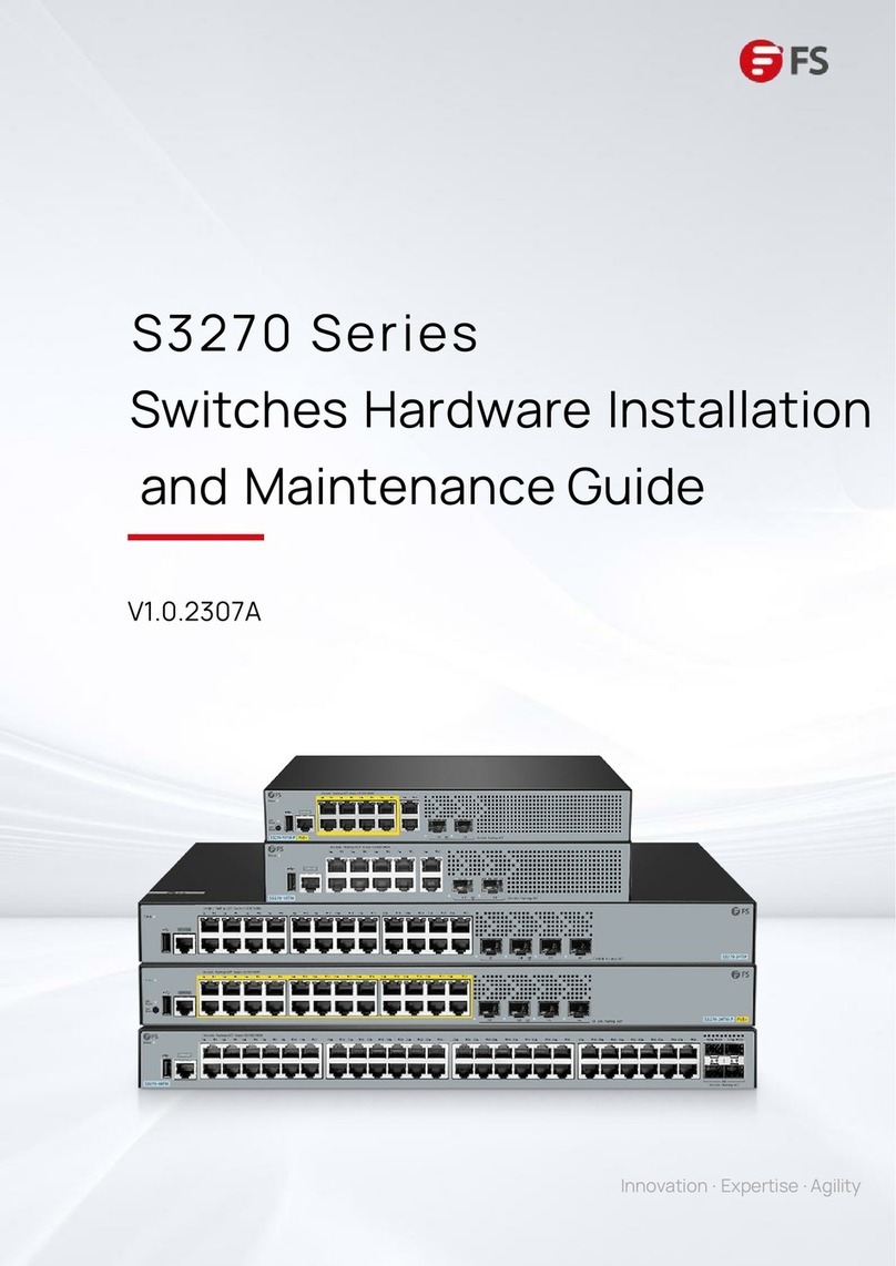 FS S3270 Series Operating manual