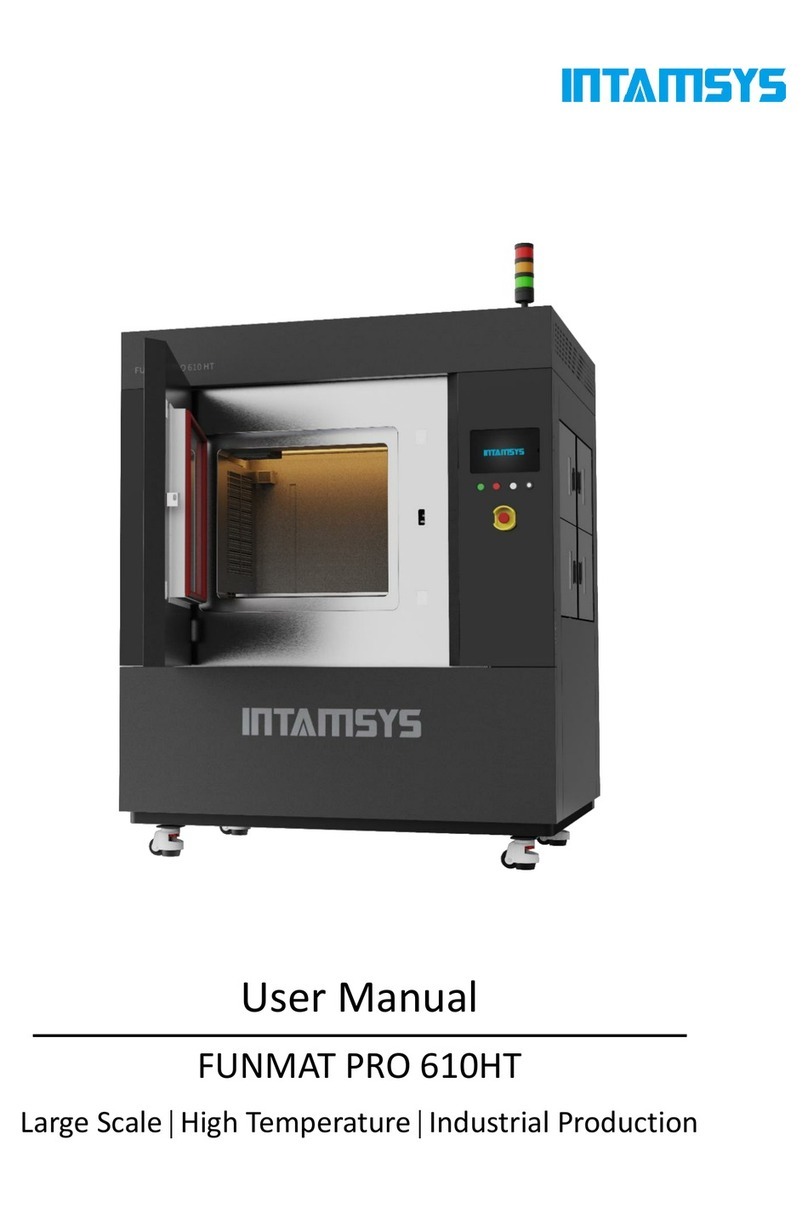 Intamsys FUNMAT PRO 610HT user manual