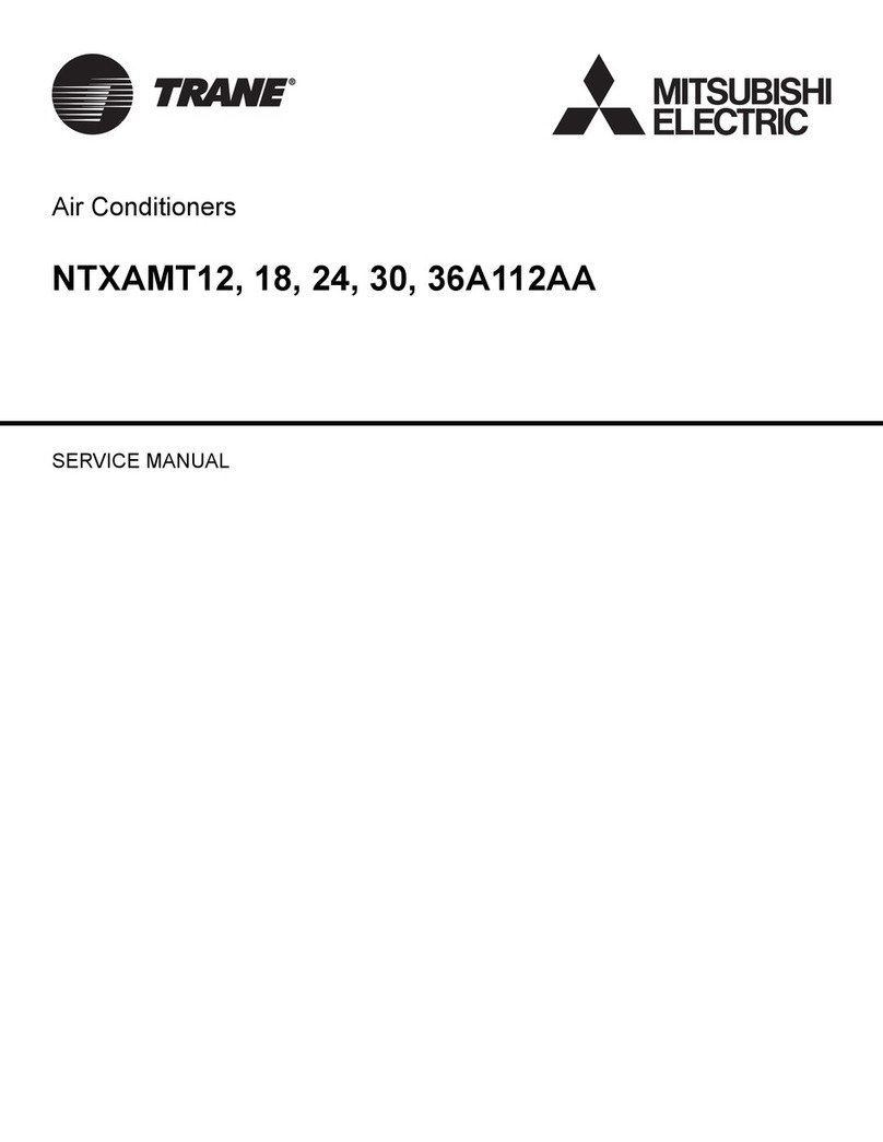 Mitsubishi Electric Trane NTXAMT12A112AA User manual