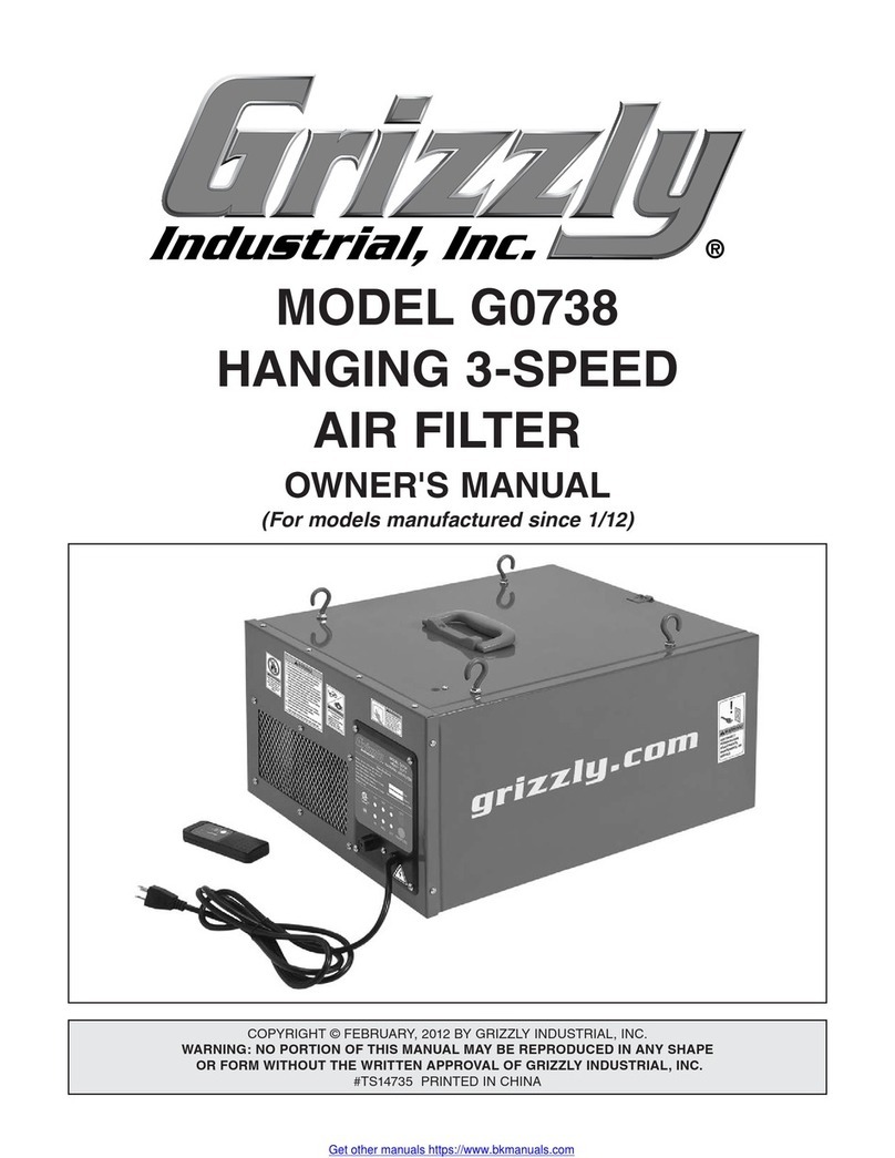 Grizzly G0738 User manual Grizzly G0738 User manual