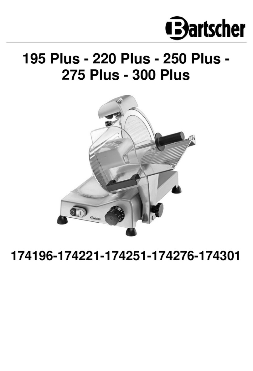 Bartscher 195 Plus manual
