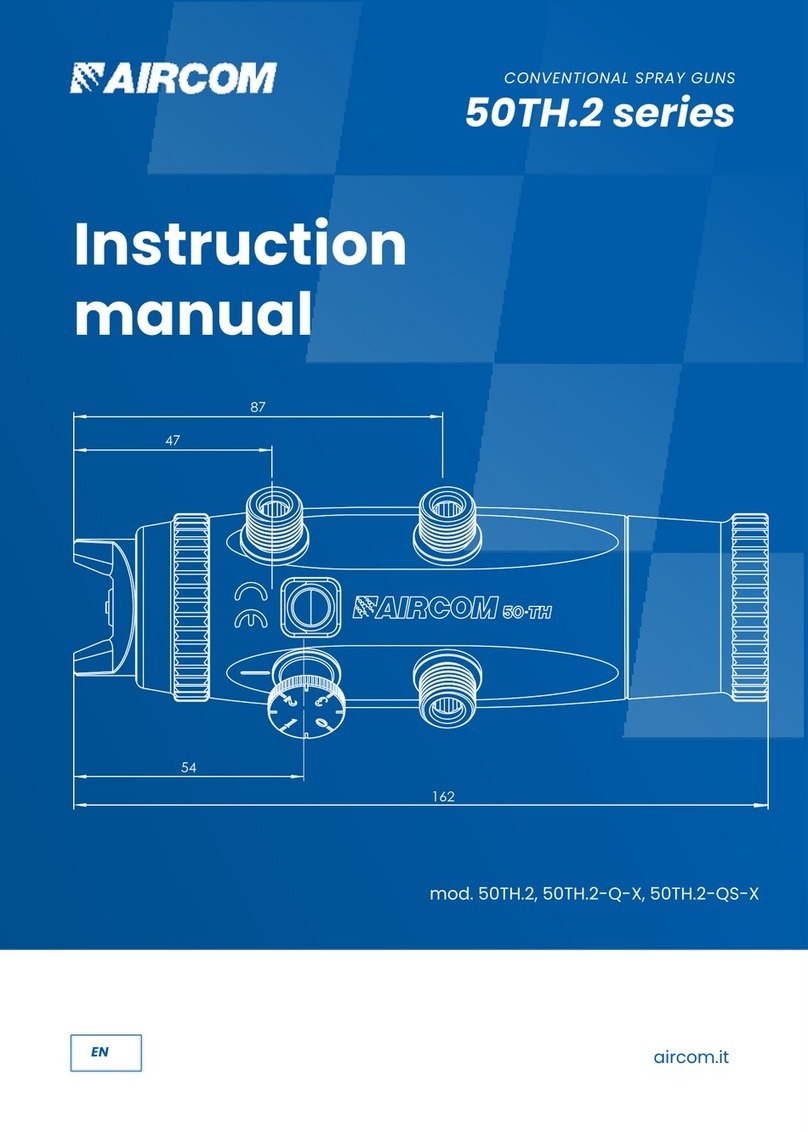 AirCom 50TH.2 HVLP Series User manual