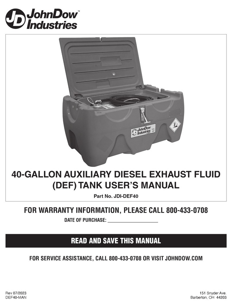 JohnDow Industries JDI-DEF40 user manual