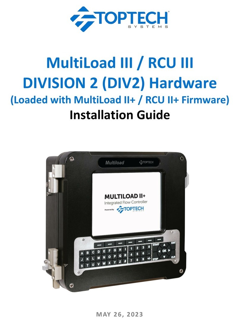 Toptech MultiLoad III installation guide