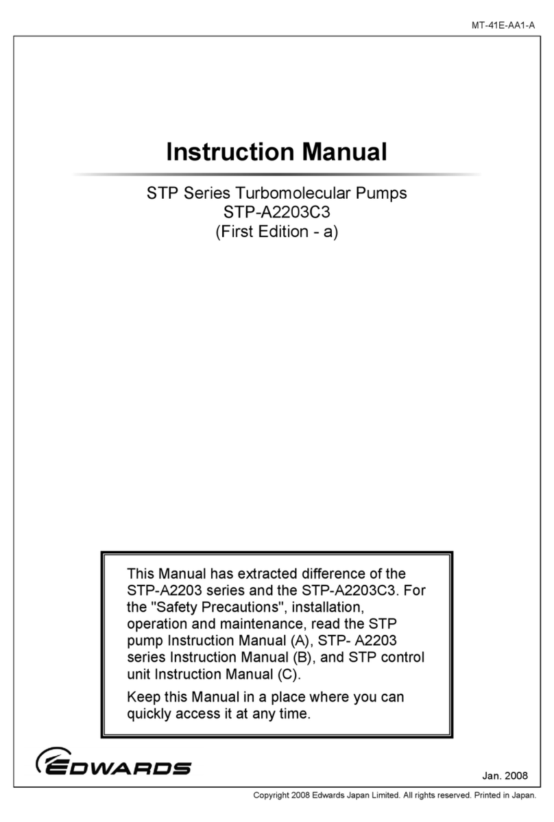 Edwards STP Series instruction manual