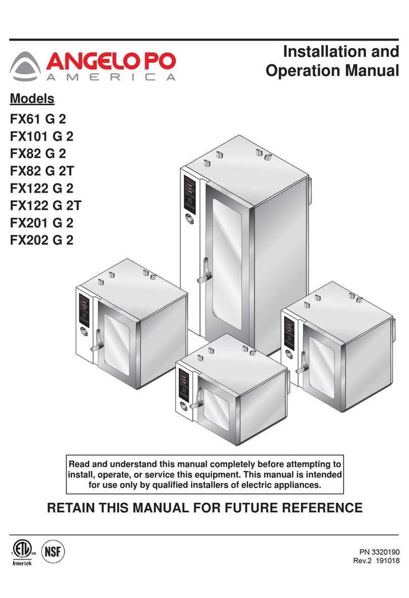 Angelo Po FX61 G 2 Installation and operation manual