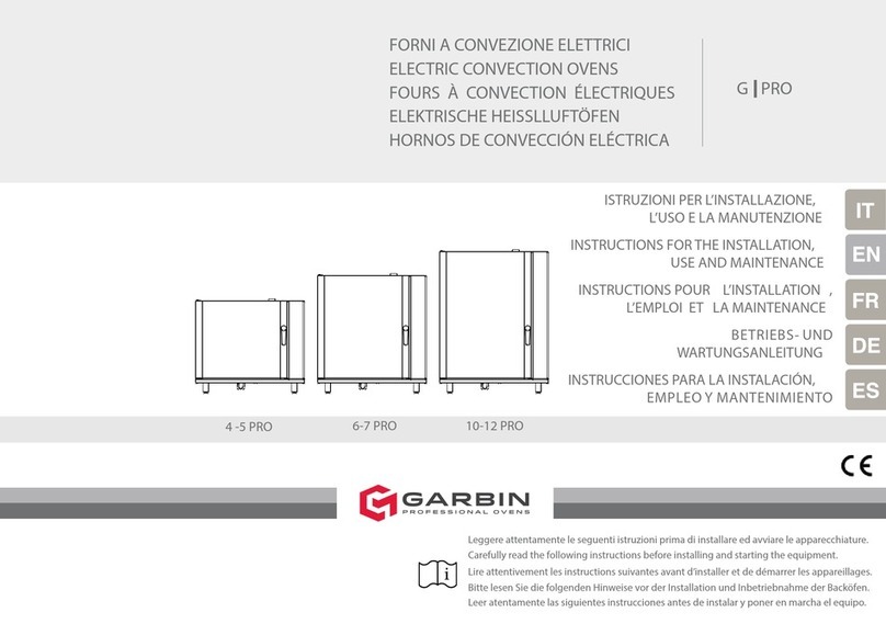 Garbin 4 PRO INSTRUCTIONS FOR THE INSTALLATION, USE AND MAINTENANCE Garbin 4 PRO INSTRUCTIONS FOR THE INSTALLATION, USE AND MAINTENANCE