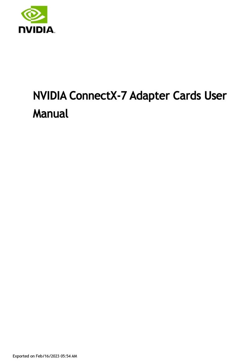 Nvidia ConnectX-7 User manual