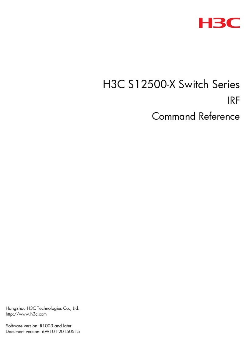 H3C S12500-X Installation manual H3C S12500-X Installation manual