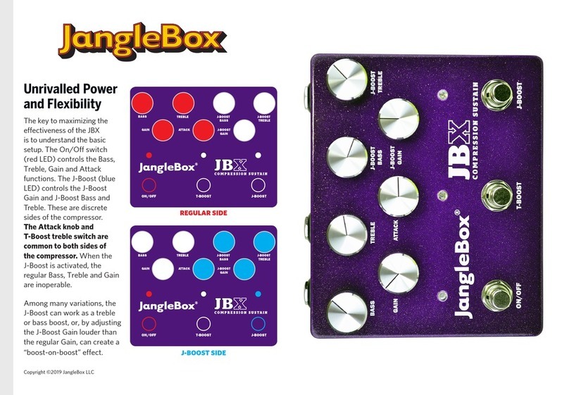 JangleBox JBX User manual
