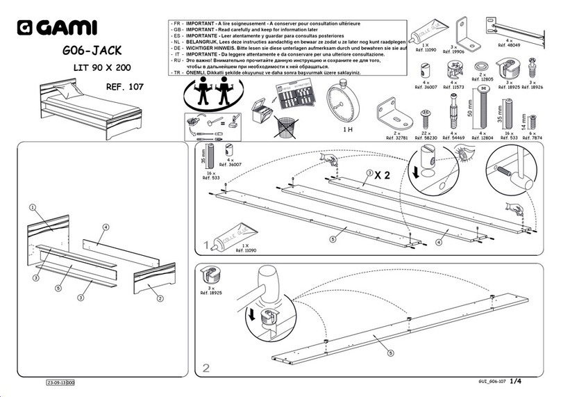 Gami G06-JACK 107 User manual