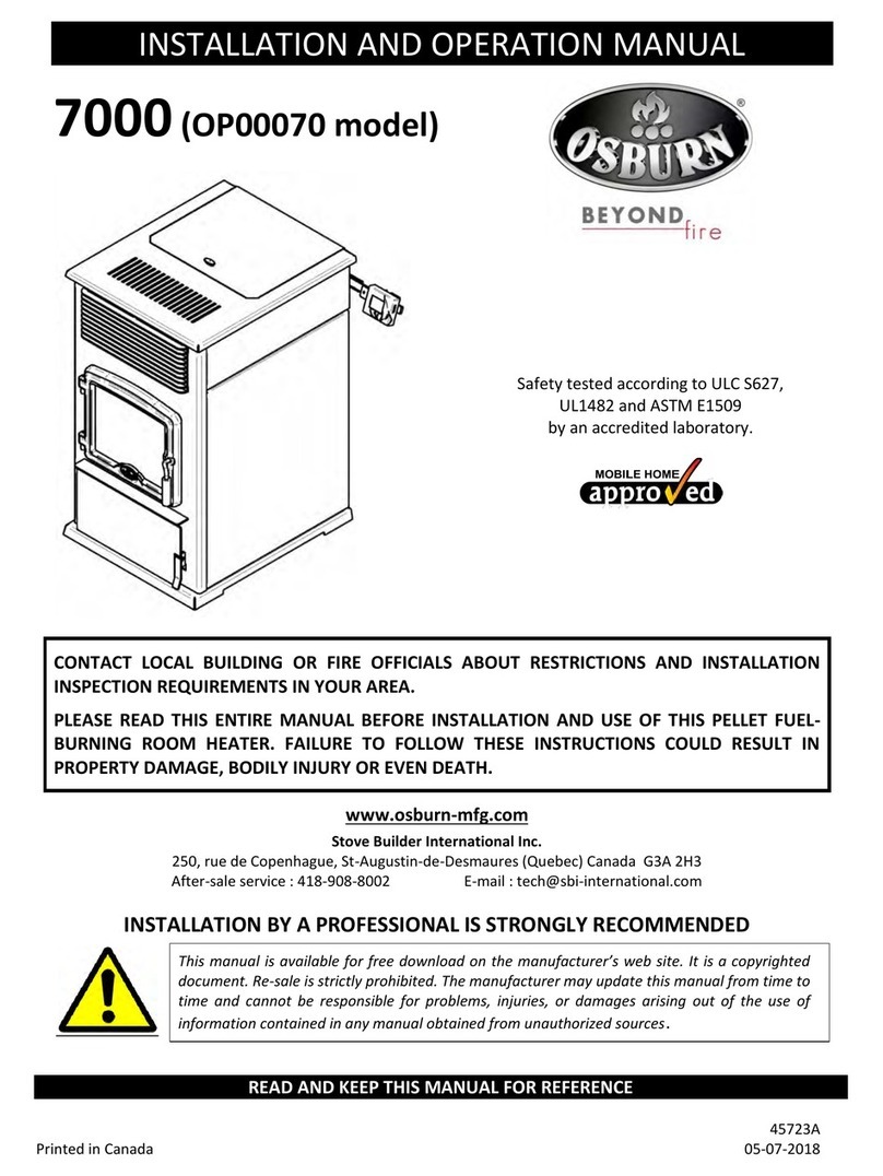 Beyond OSBURN 7000 Installation and operation manual Beyond OSBURN 7000 Installation and operation manual
