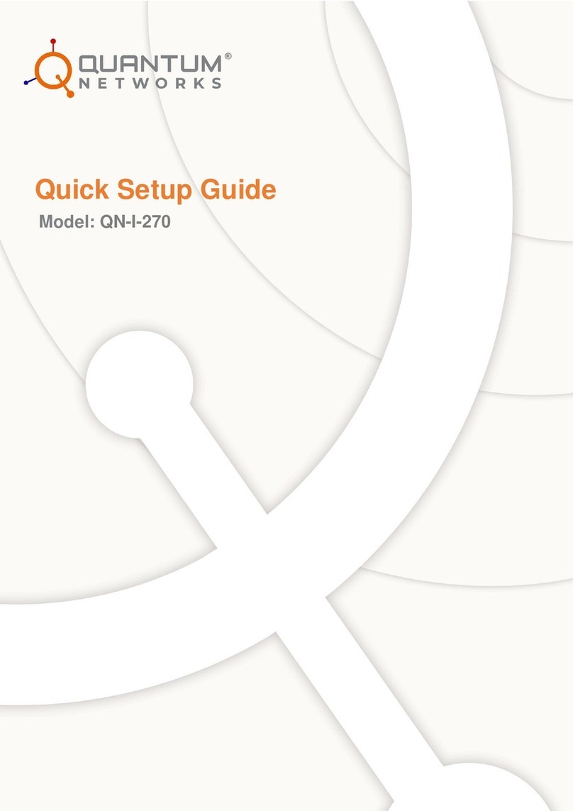 Quantum Networks QN-I-270 Quick setup guide Quantum Networks QN-I-270 Quick setup guide