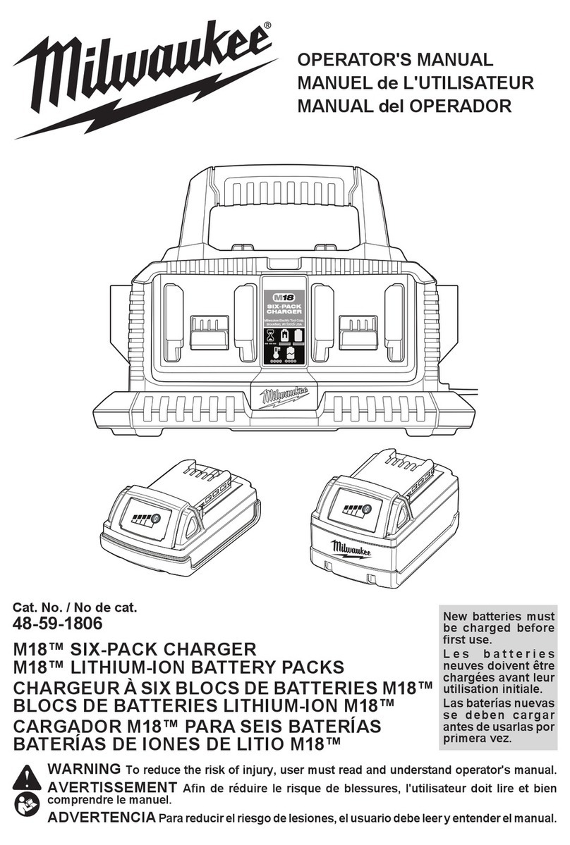 Milwaukee M18 48-59-1806 Operator's manual