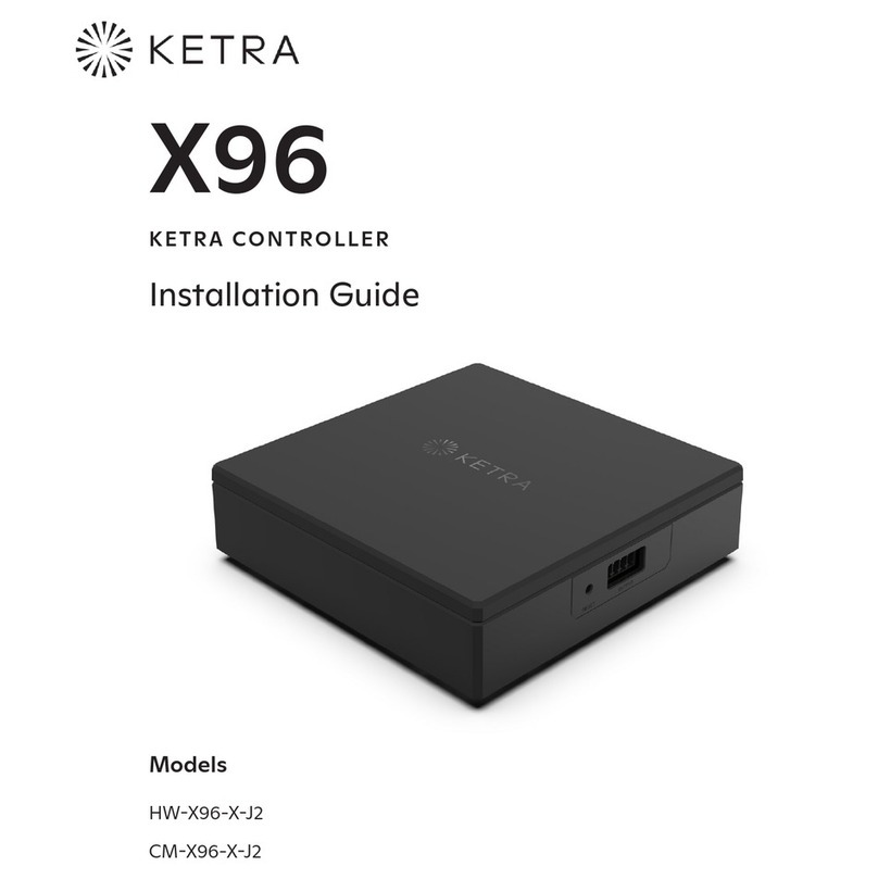Ketra HW-X96-X-J2 User manual