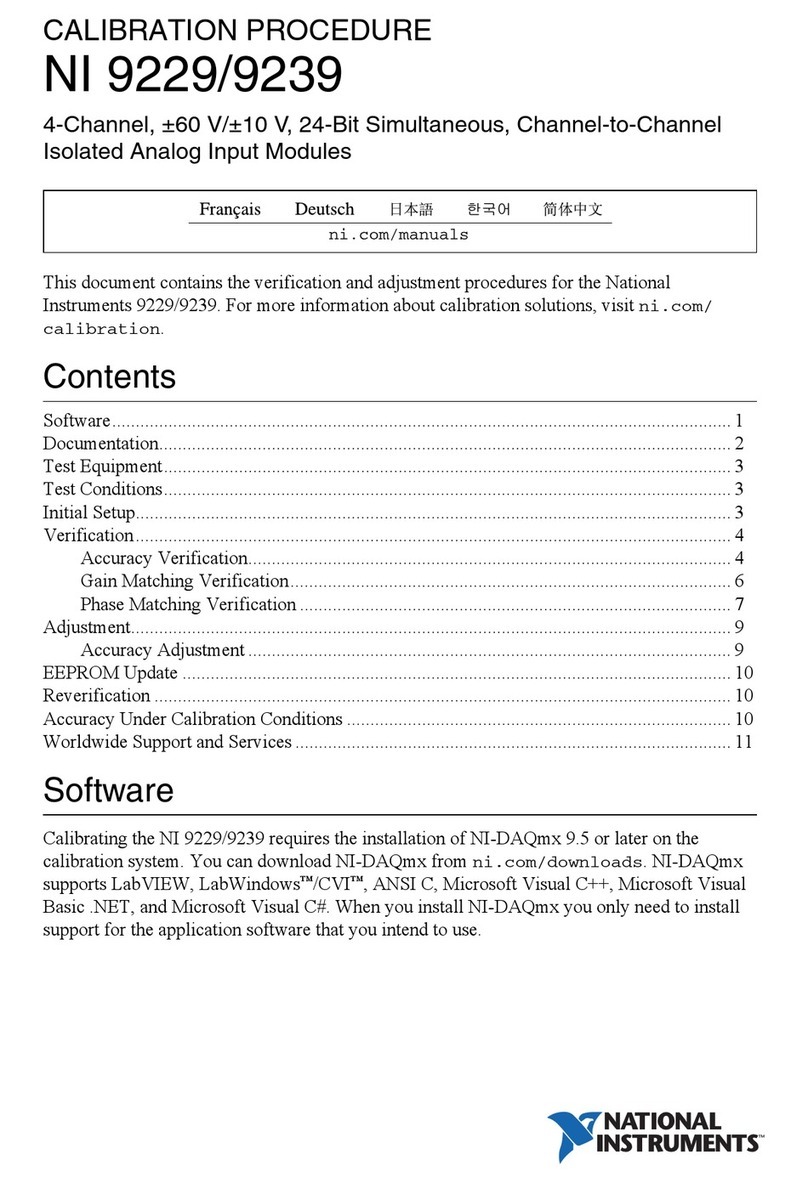 National Instruments NI 9229 Manual