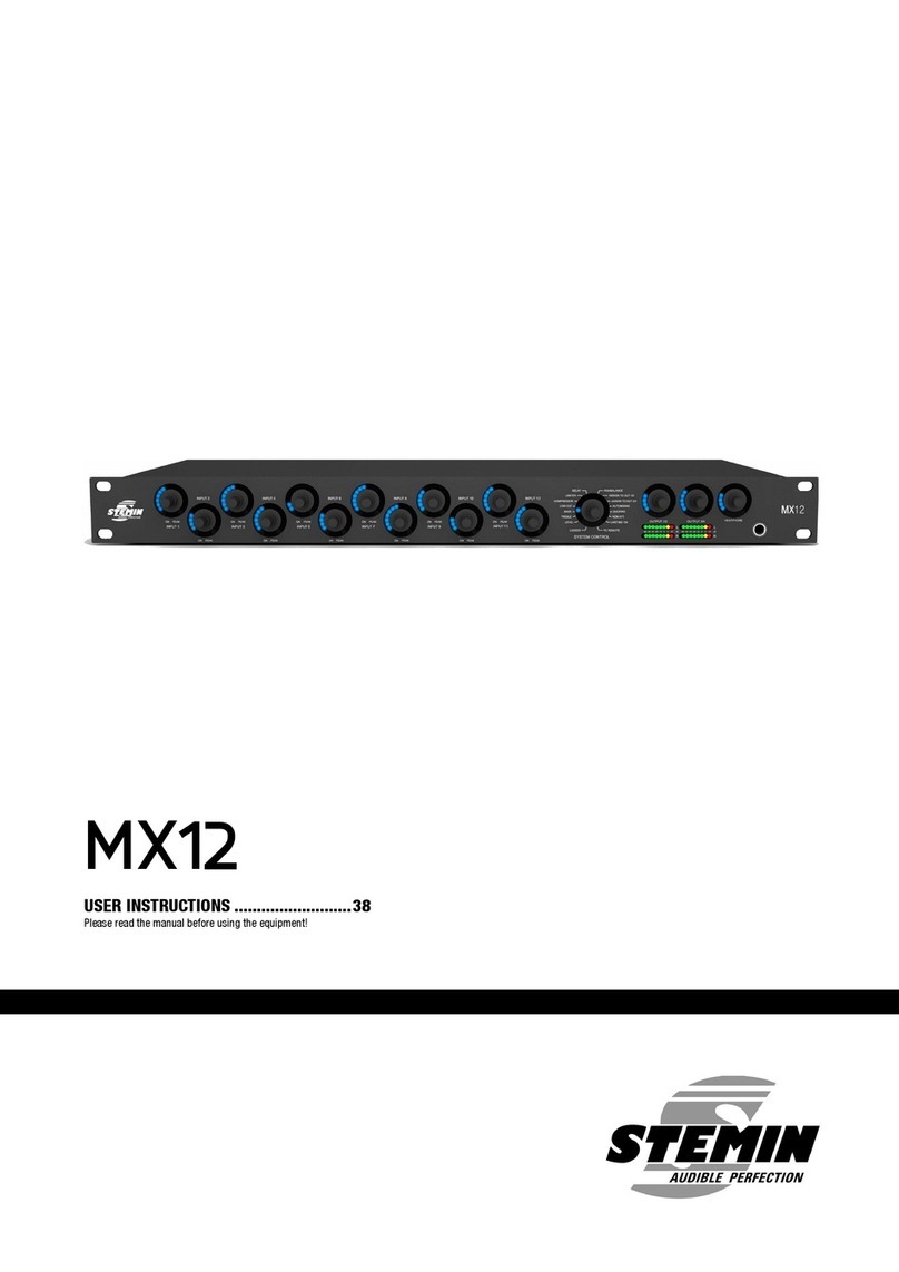 Stemin MX12 User instructions