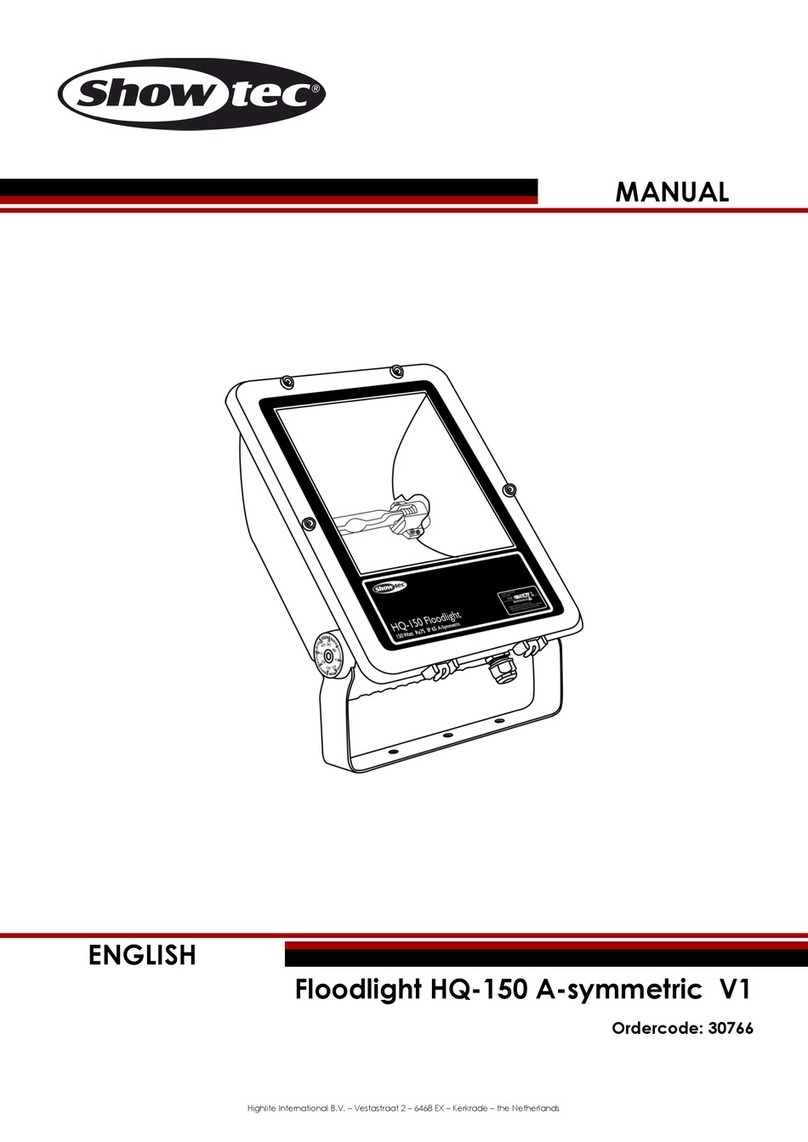 Show Tec HQ-150 A-symmetric V1 User manual