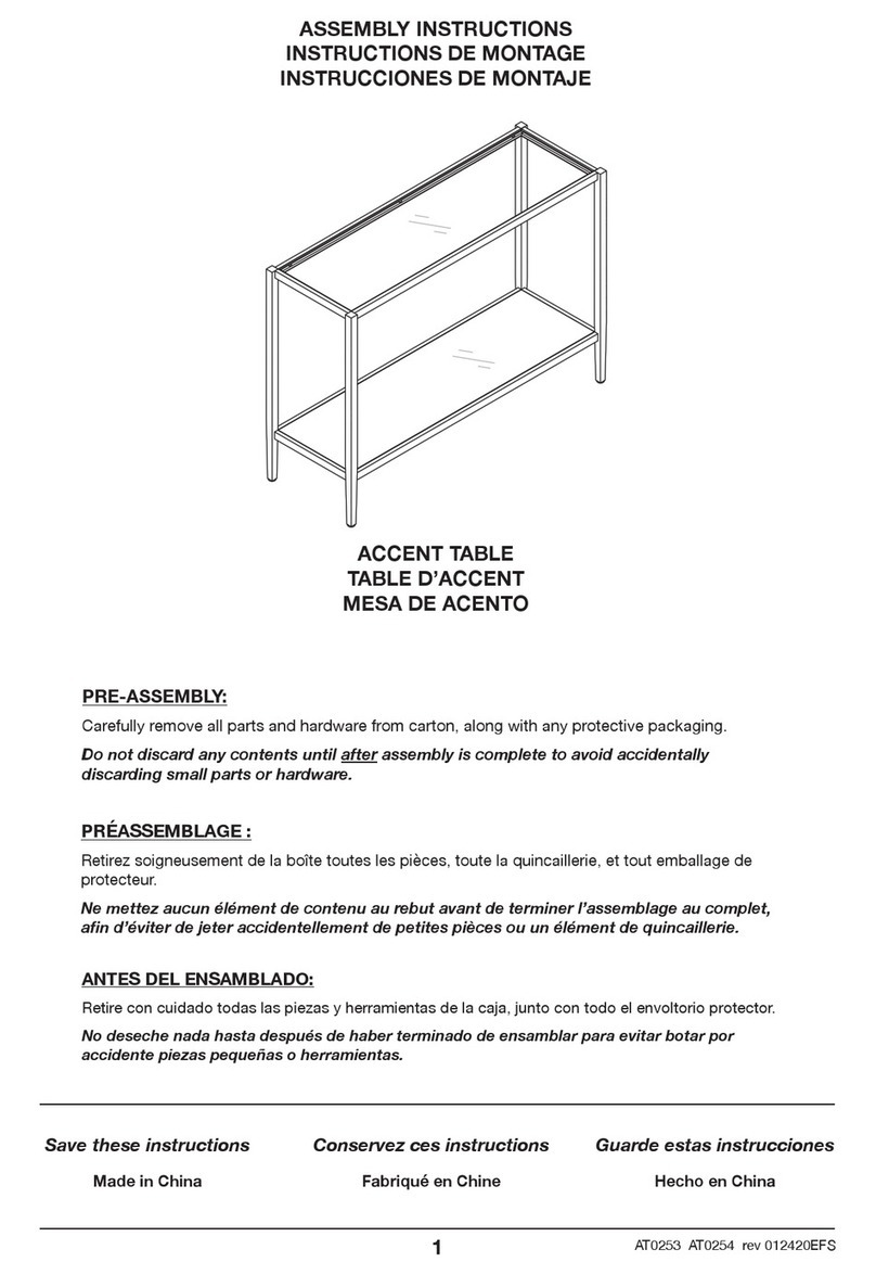 Henn&Hart AT0253 Assembly instructions
