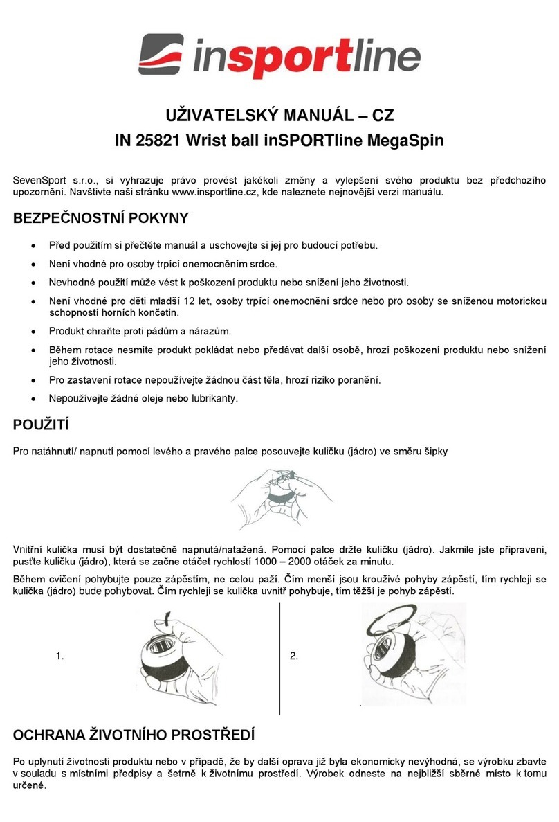 Insportline MegaSpin user manual