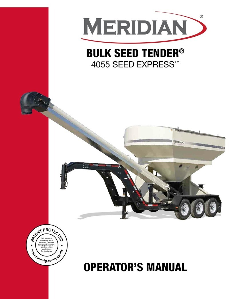 Meridian 4055 SEED EXPRESS Operator's manual