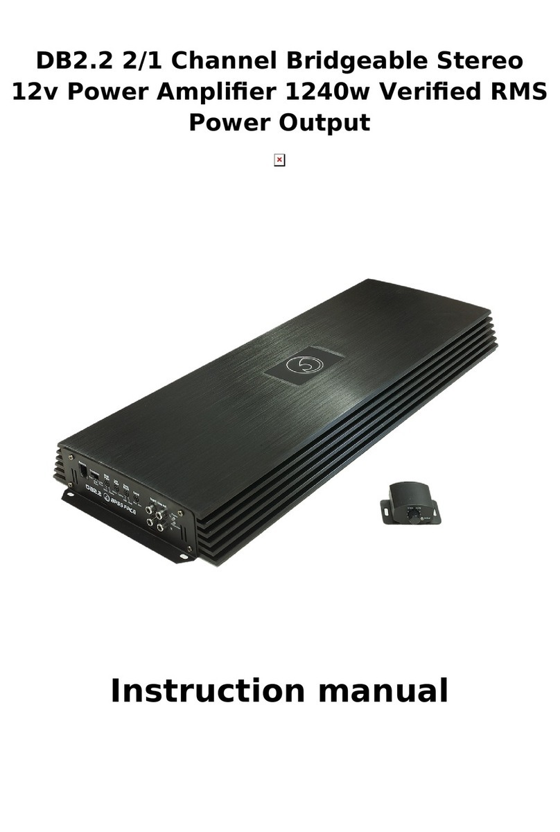BASSFACE DB2.2 instruction manual