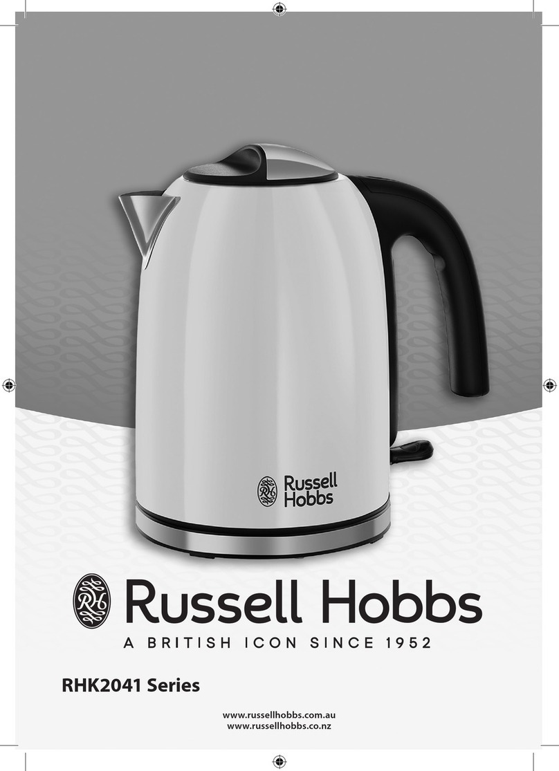 Russell Hobbs RHK2041 Series User manual