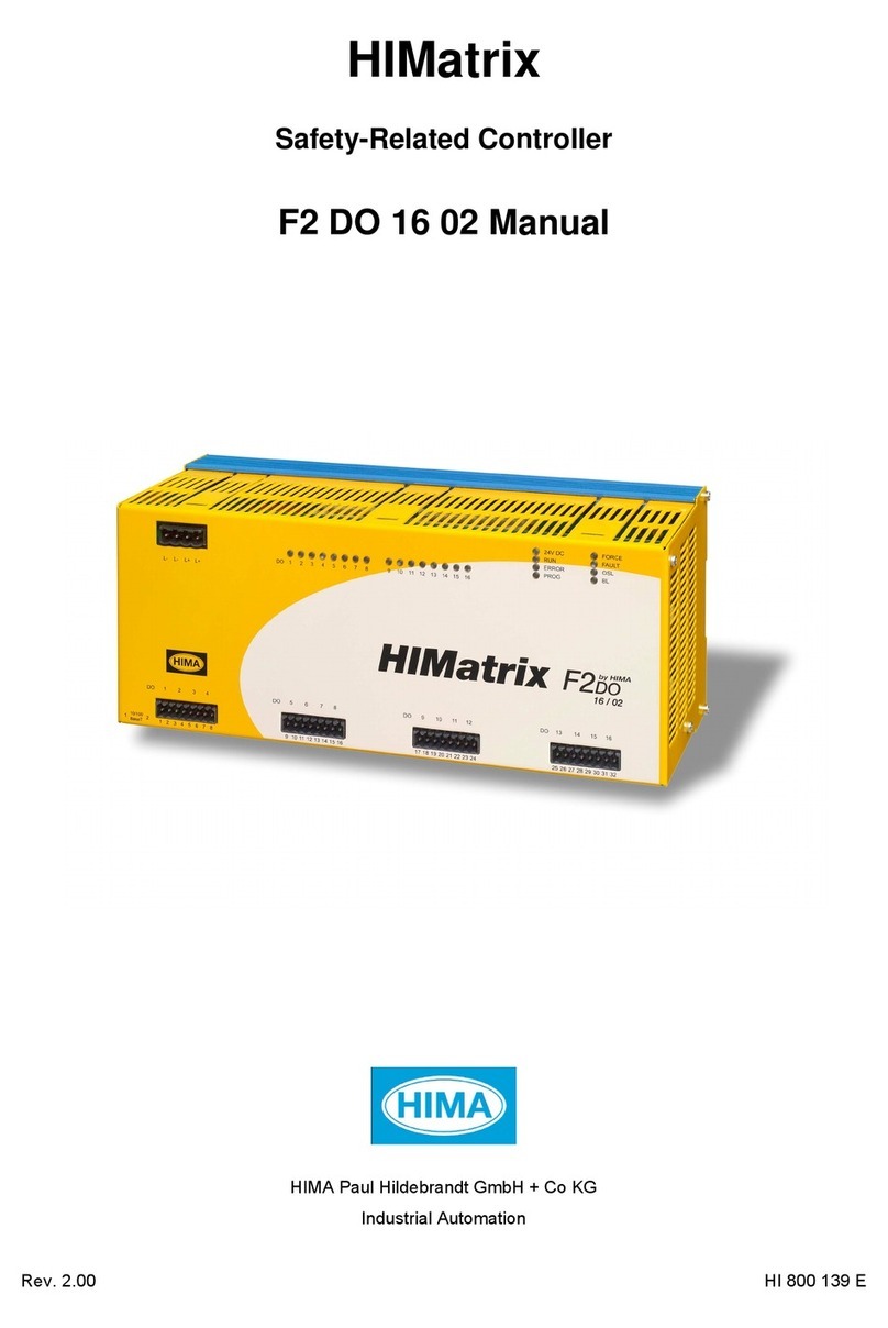 HIMA HIMatrix F2 DO 16 01 manual