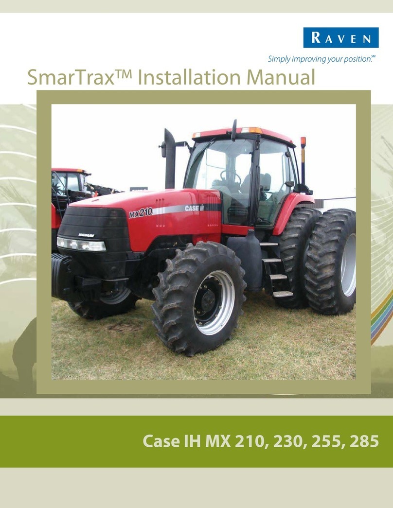 Raven SmarTrax Case IH MX 210 installation manual