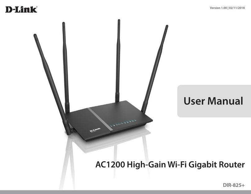D-Link DIR-825+ User manual