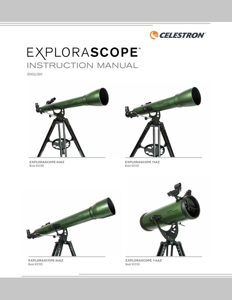 Celestron EXPLORASCOPE 60AZ instruction manual