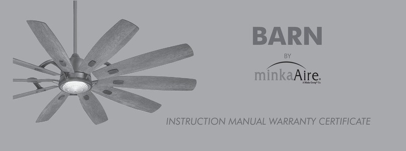 Minka Group minkaAire BARN instruction manual