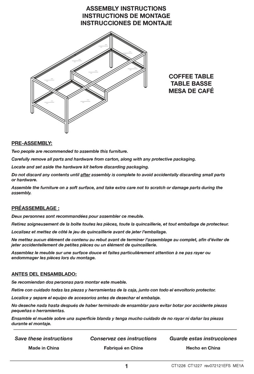 Hailey Home CT1226 User manual