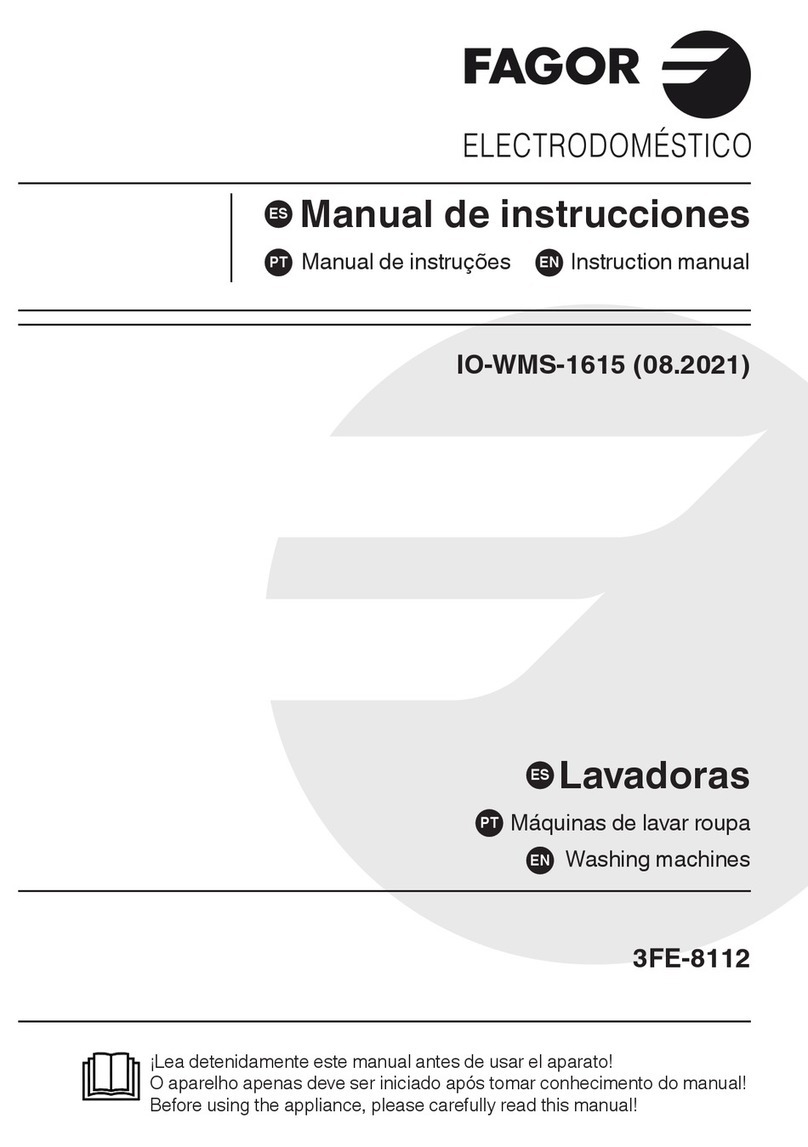 Fagor IO-WMS-1615 instruction manual