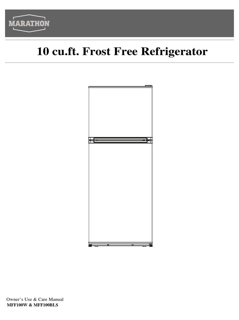 Marathon MFF100BLS Owner & user manual