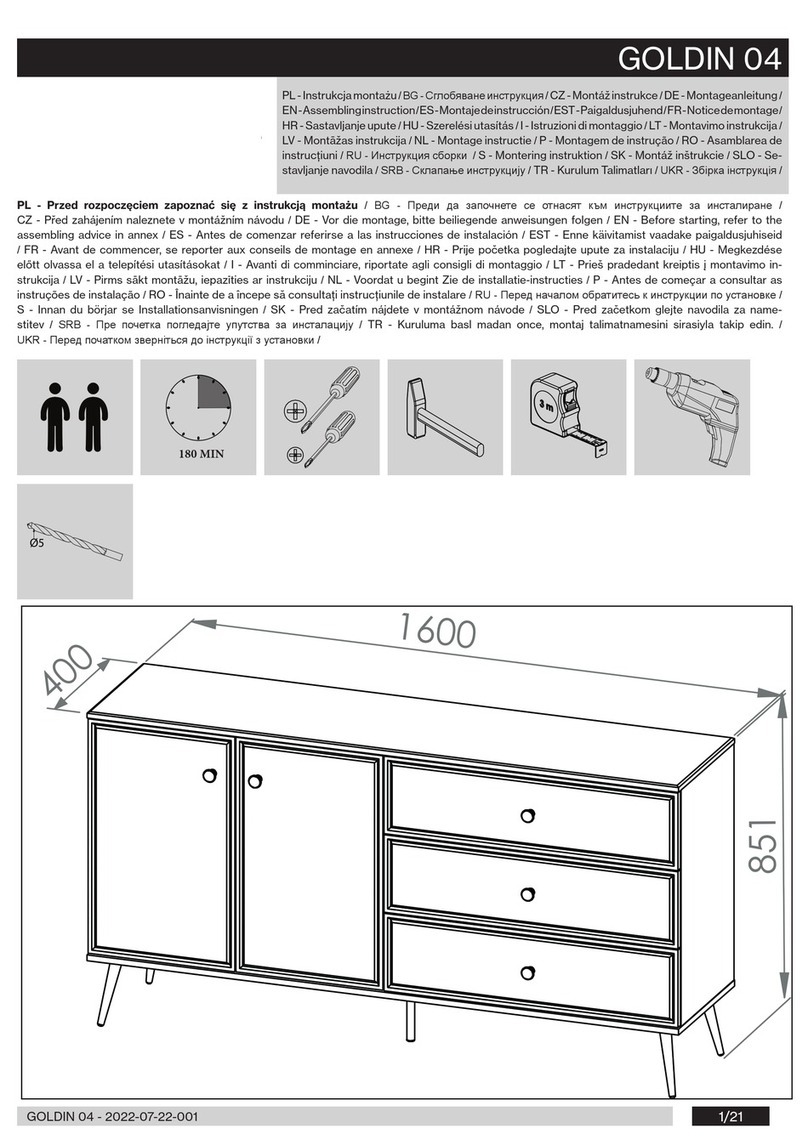 mlmeble GOLDIN 04 User manual mlmeble GOLDIN 04 User manual