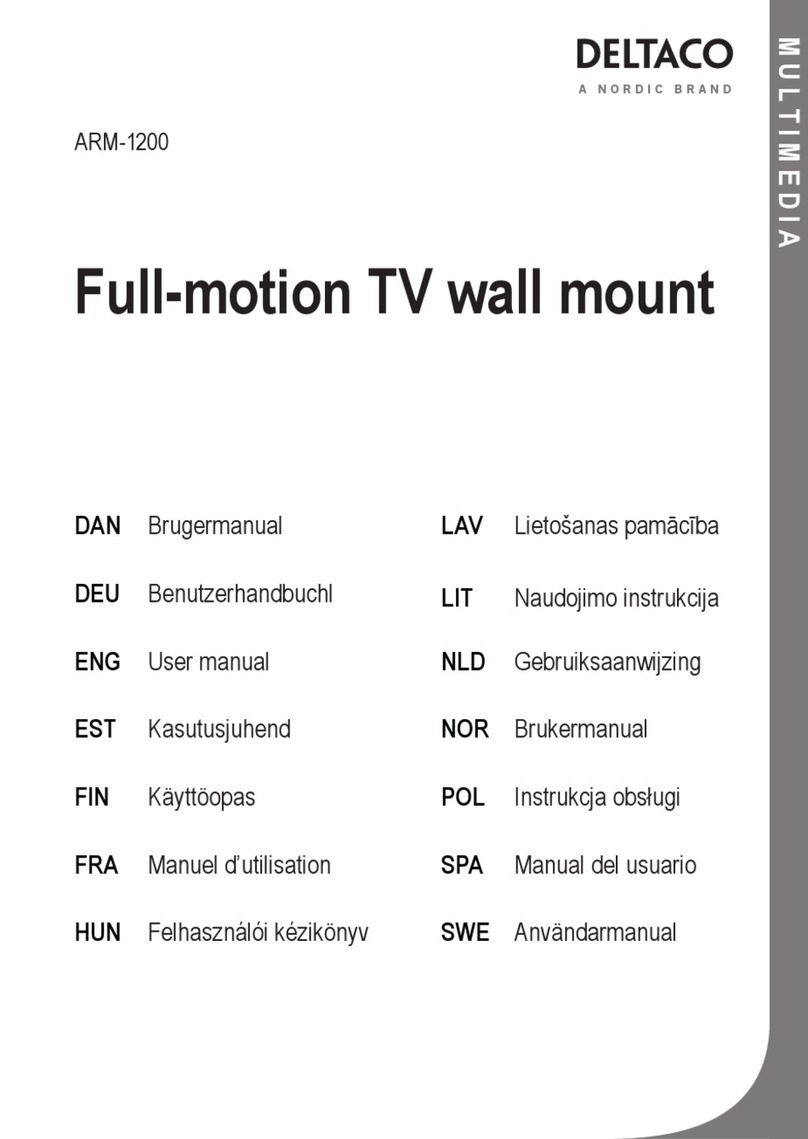 Nordic DELTACO ARM-1200 user manual