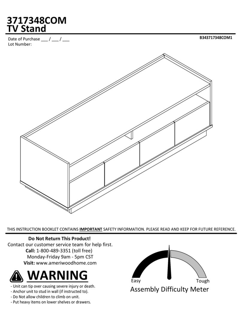 Ameriwood HOME 3717348COM manual
